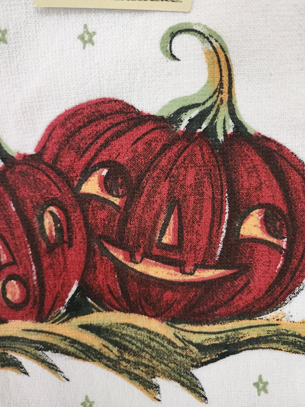 Johanna Parker Red Pumpkin Kitchen Towel Set